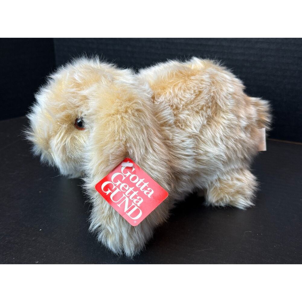Muncher Brown Bunny Rabbit Muncher Gotta Getta Gund 3649 Long Hair